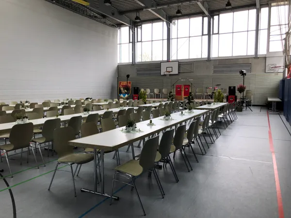 Festkommers 2023 – Aufgebauter Festsaal