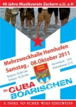 Plakat Die Cuba Boarischen 2011